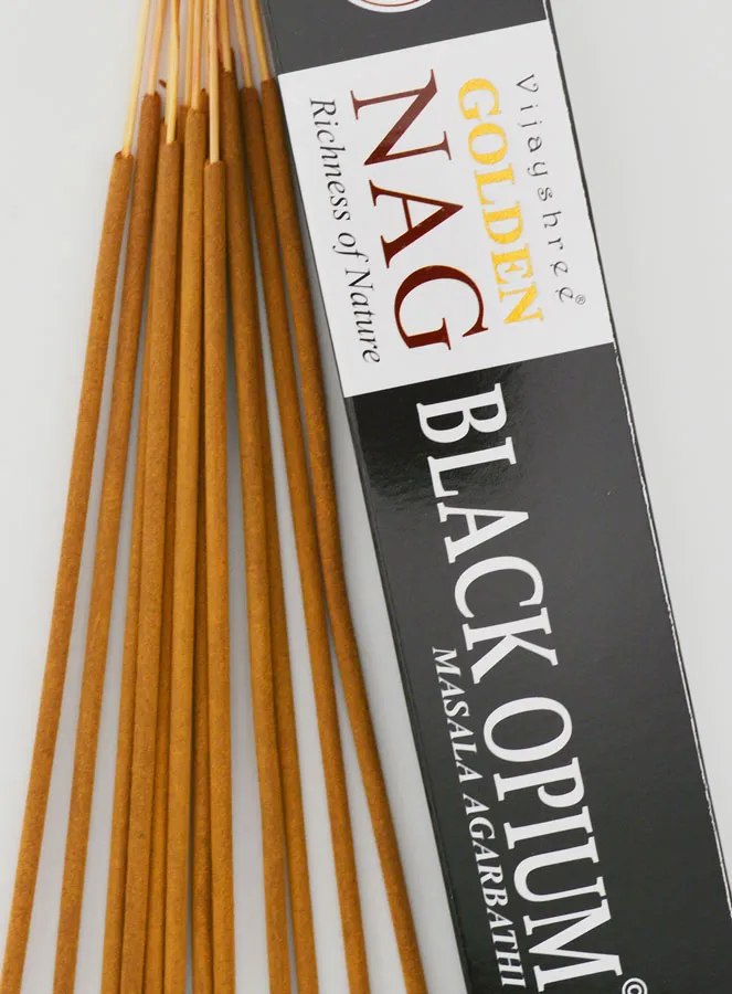 Golden Nag Opium Indian Incense - 15g (pic 3)