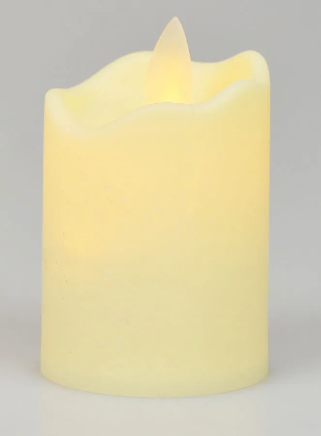 Battery Operated Electric Votive Candle - Ivory (pic 3)
