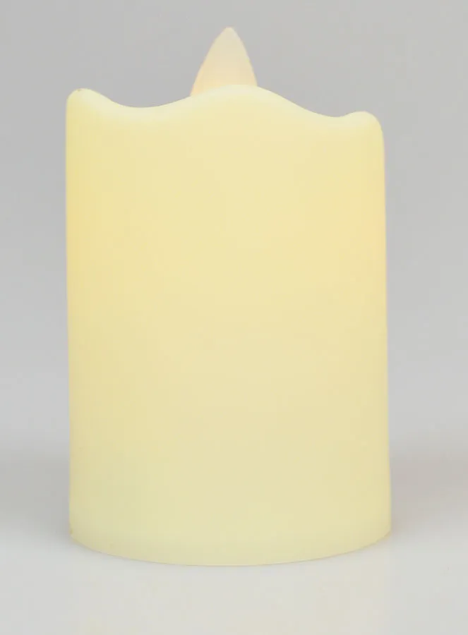 Battery Operated Electric Votive Candle - Ivory (pic 4)