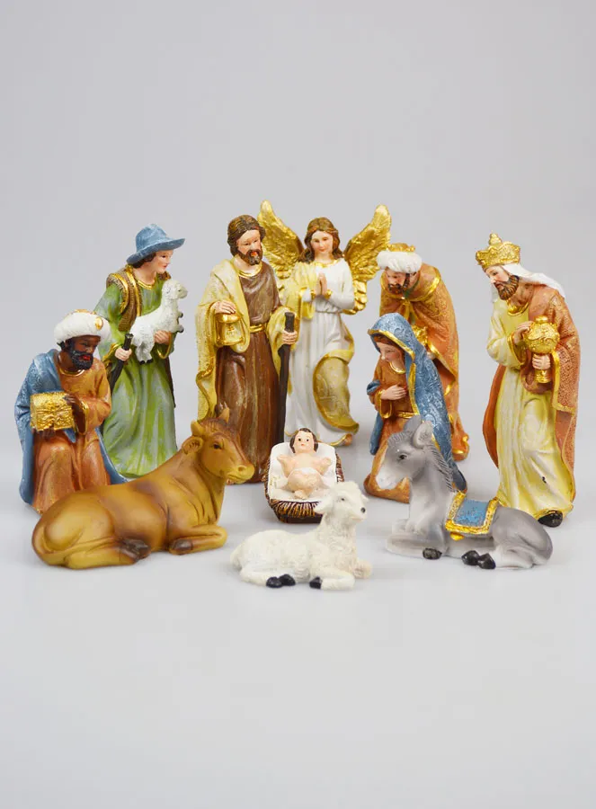 Christmas Nativity Scene with 11 Figures (pic 1)