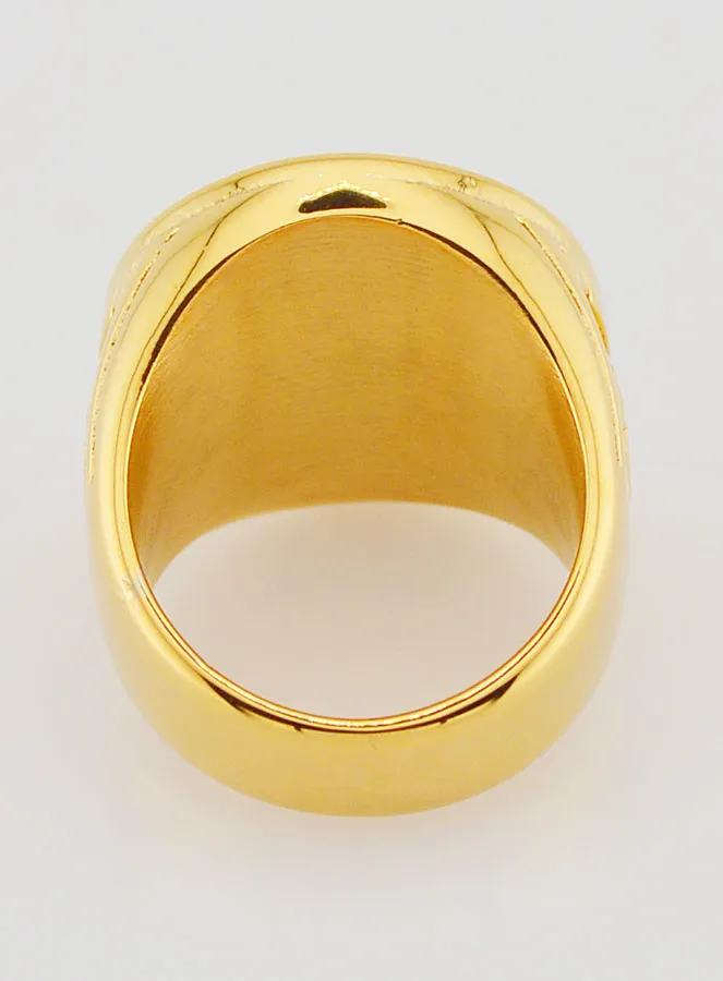 Saint Benedict Signet Ring - Size 59 (pic 4)