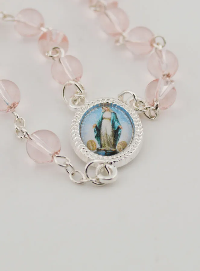 Miraculous Virgin Rosary and Pouch (pic 4)
