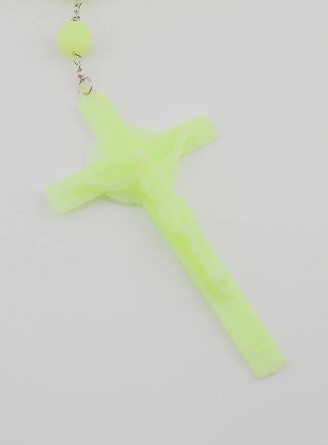 Large Fluorescent Wall Rosary - Miraculous Virgin (pic 3)