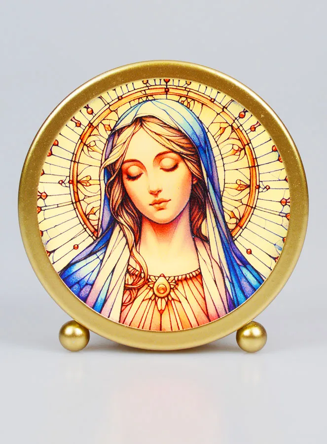 Illuminated Icon - Blessed Mother (pic 1)