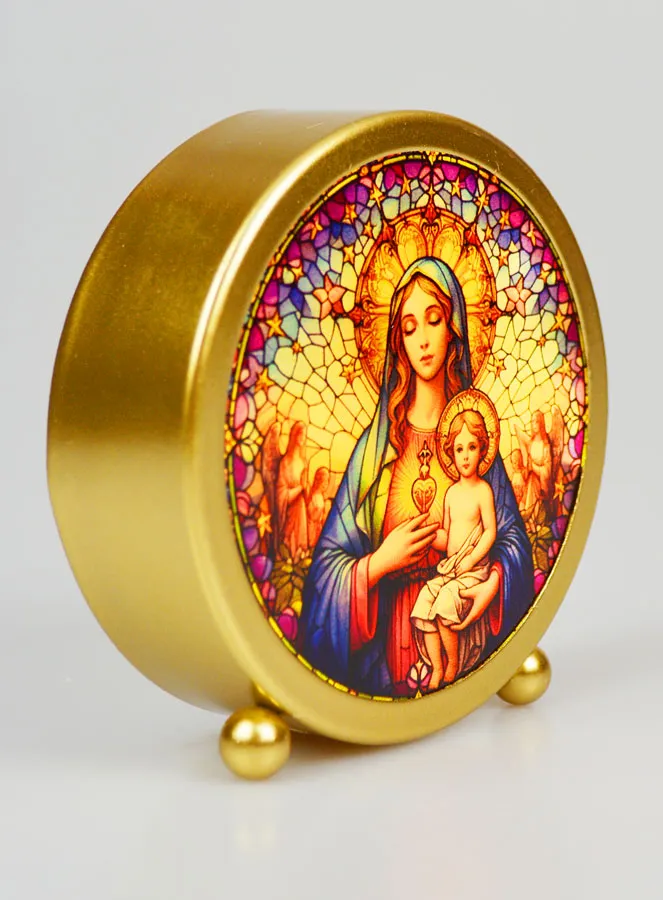 Illuminated Icon - Madonna and Child (pic 3)