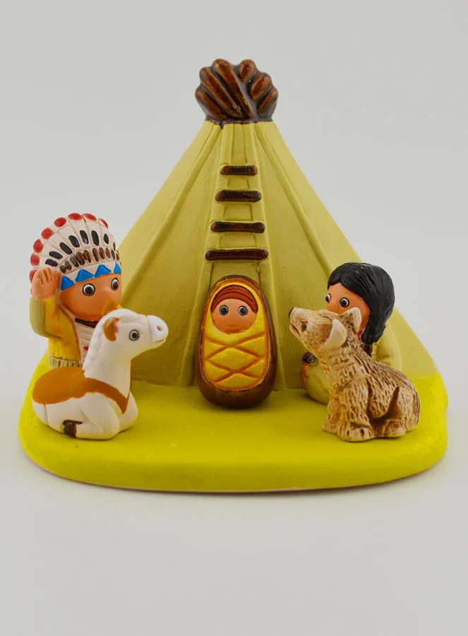 Christmas Nativity Scene of the World - Apache (pic 1)