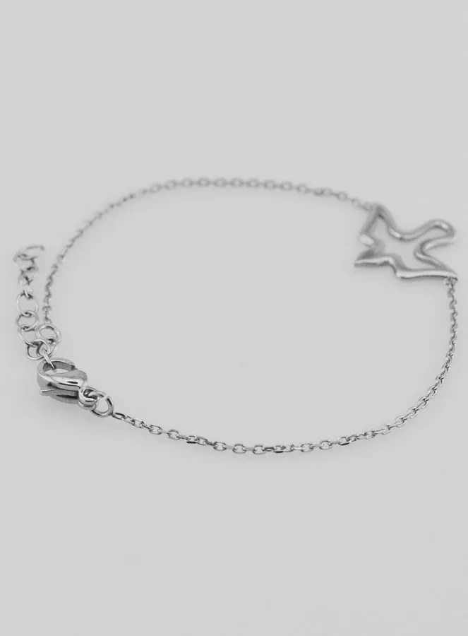 Holy Spirit Religious Bracelet - Silvery Stainless Steel (pic 4)