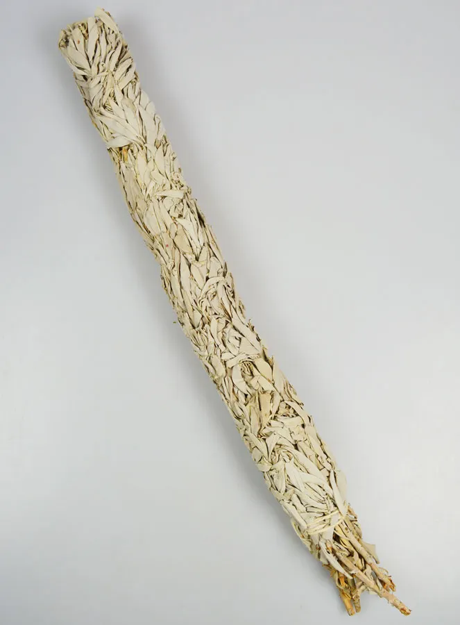 Large White Sage Smudge Stick - 50cm (pic 1)