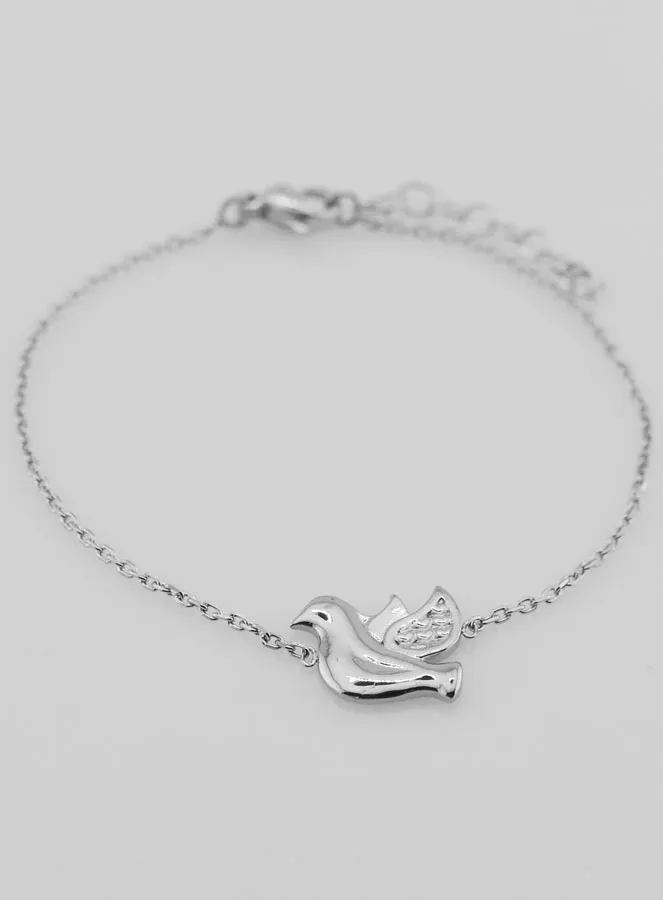 Holy Spirit Dove Bracelet – Stainless Steel (pic 2)
