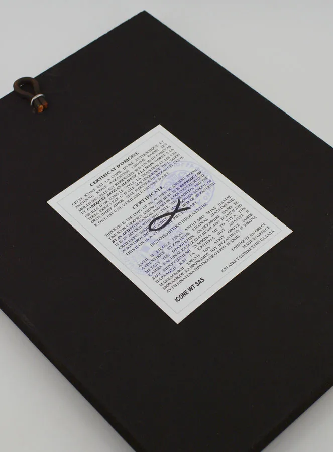 Religious Icon Virgin Mary of Tenderness - 24cm (pic 4)