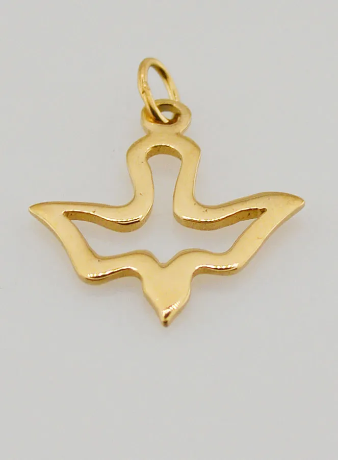 Confirmation Medal - Holy Spirit 17mm (pic 2)