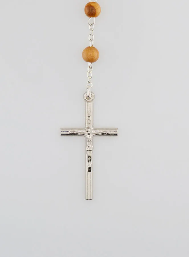 Wooden Miraculous Virgin Rosary (pic 3)