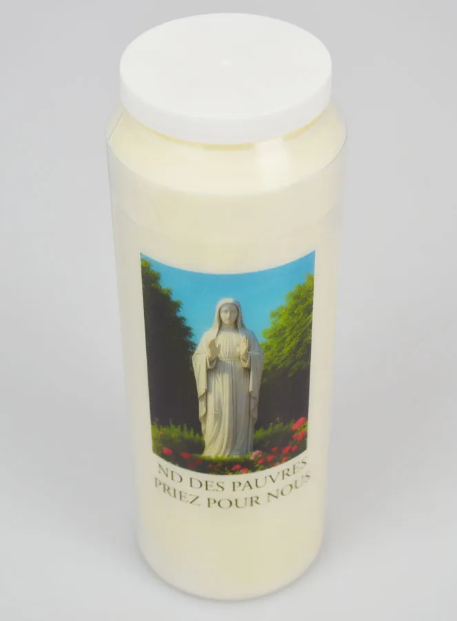 Sanctuary Candle Our Lady of the Poor (pic 2)