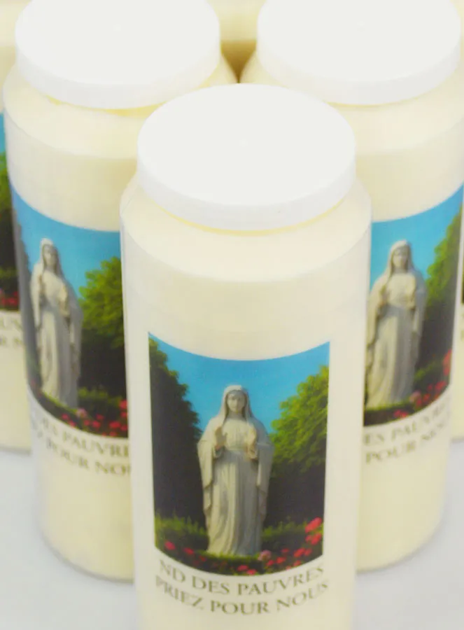 Set 10 Sanctuary Candles to Our Lady of the Poor (pic 4)