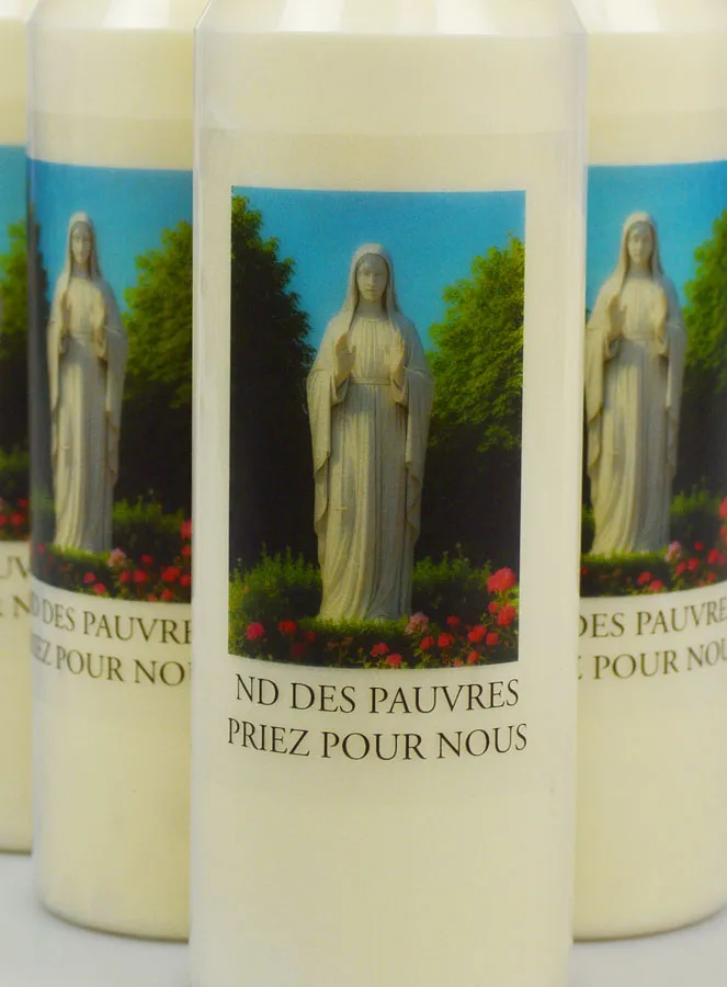 Set 20 Sanctuary Candles to Our Lady of the Poor (pic 3)