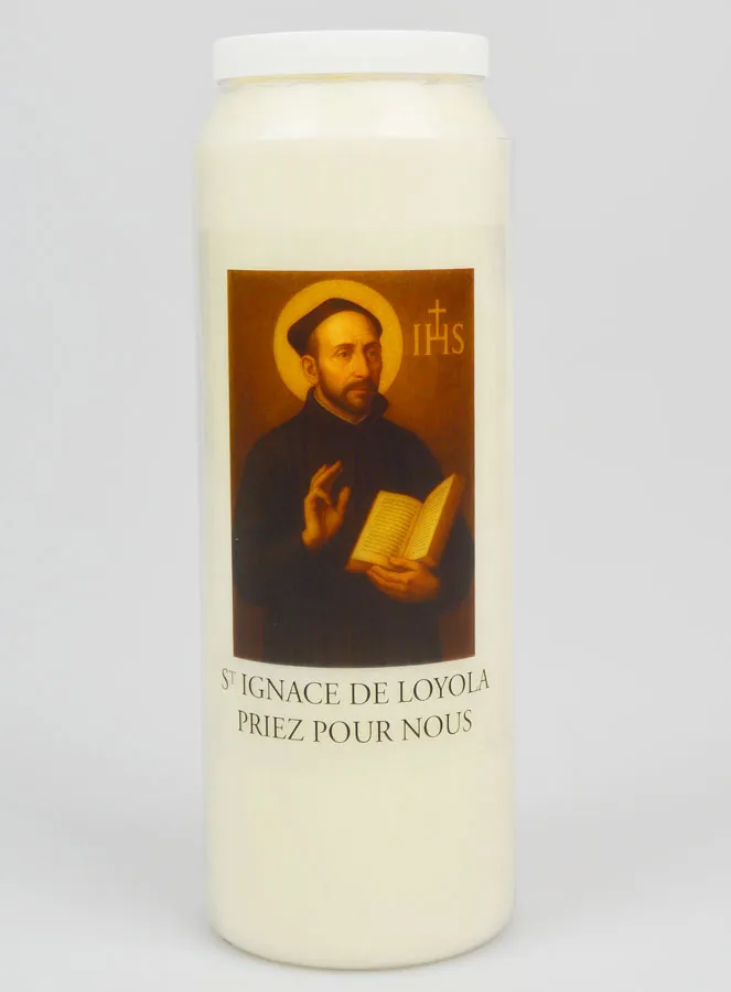 Sanctuary Candle Saint Ignatius of Loyola (pic 1)