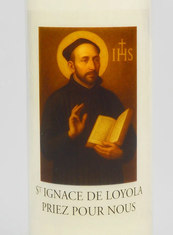 Sanctuary Candle Saint Ignatius of Loyola (pic 3)