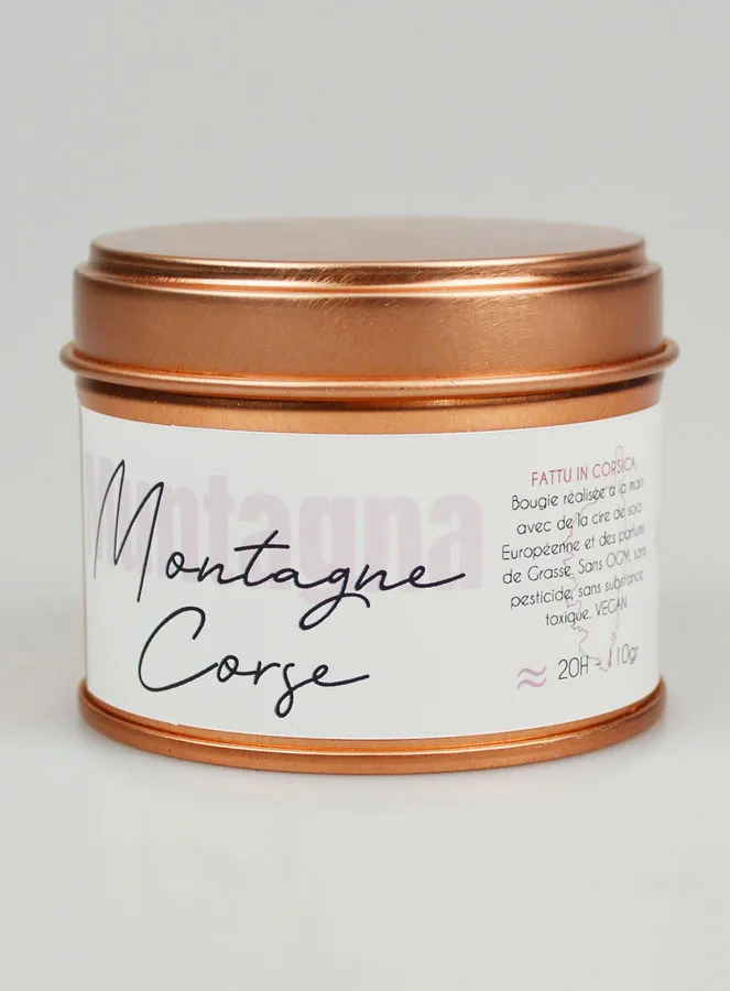 Handcrafted Scented Candle - Mountains of Corsica (pic 3)