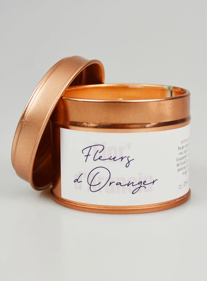 Handcrafted Scented Candle - Orange Blossom (pic 1)