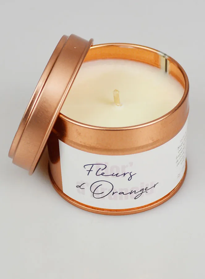 Handcrafted Scented Candle - Orange Blossom (pic 4)