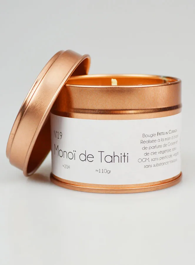 Handcrafted Scented Candle - Tahitian Monoi (pic 1)