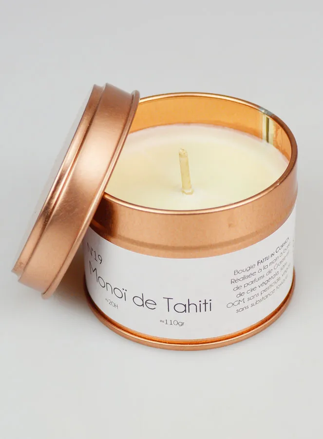 Handcrafted Scented Candle - Tahitian Monoi (pic 4)