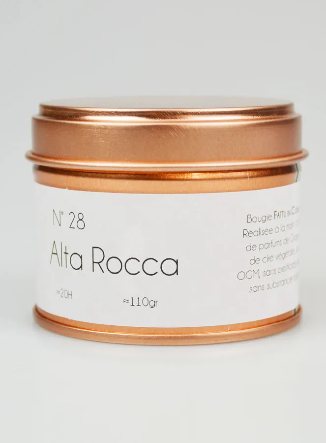 Handcrafted Scented Candle - Alta Rocca (pic 2)