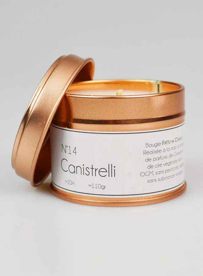 Handcrafted Scented Candle - Canistrelli (pic 1)