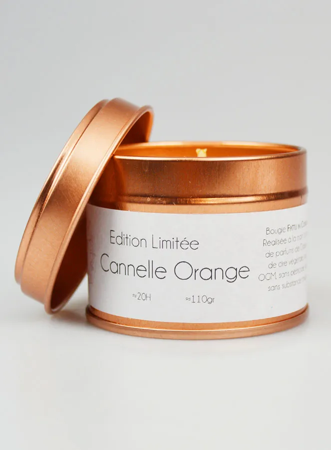 Handcrafted Scented Candle - Cinnamon Orange (pic 1)