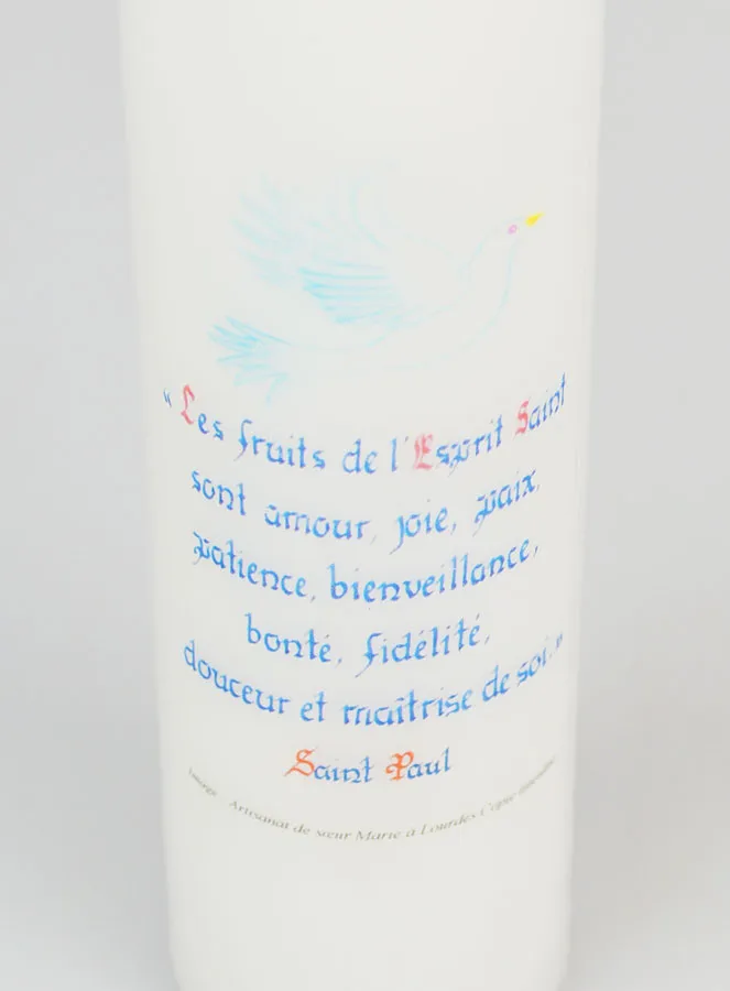 Confirmation Gift – Candle with Lettering 20cm (pic 4)