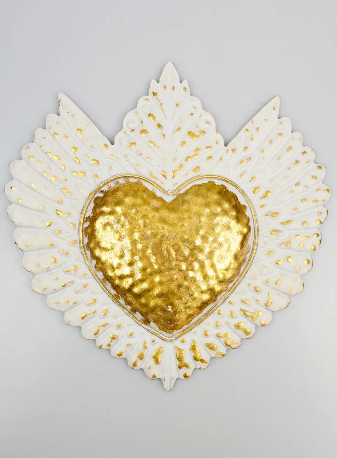Metal Ex Voto Wall Decoration  - 27cm (pic 1)