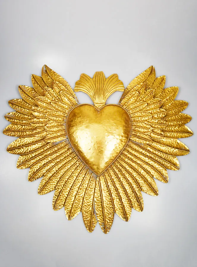 Giant Metal Ex Voto Wall Decoration - 81cm (pic 1)