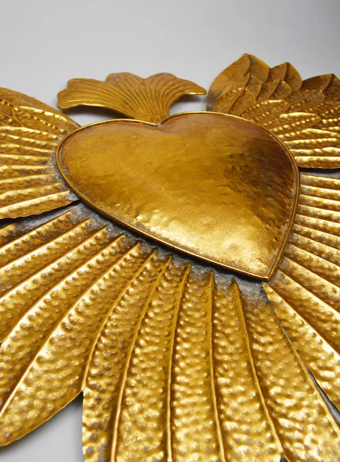 Giant Metal Ex Voto Wall Decoration - 81cm (pic 4)