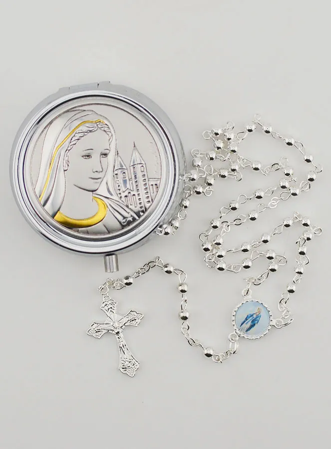 Rosary and Our Lady of Medjugorje Box (pic 1)