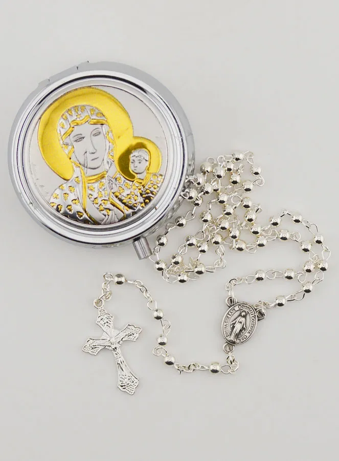 Rosary and Our Lady of Czestochowa Box (pic 1)