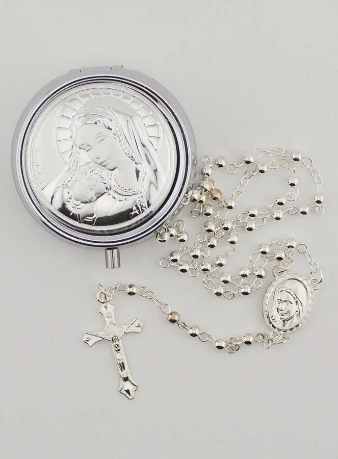 Rosary and Our Lady with Child Box (pic 1)