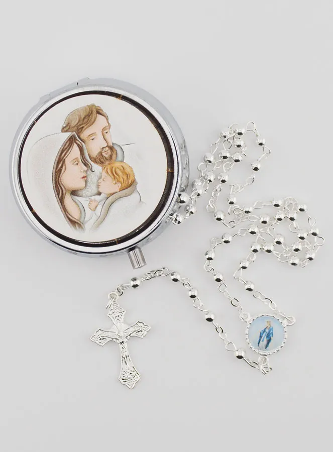 Holy Family Rosary Case - Rosary Included (pic 1)