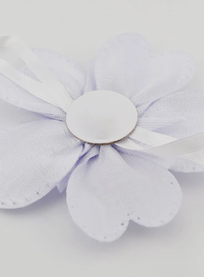 Christening Gift - Cradle Medal Flower - Guardian Angel (pic 4)