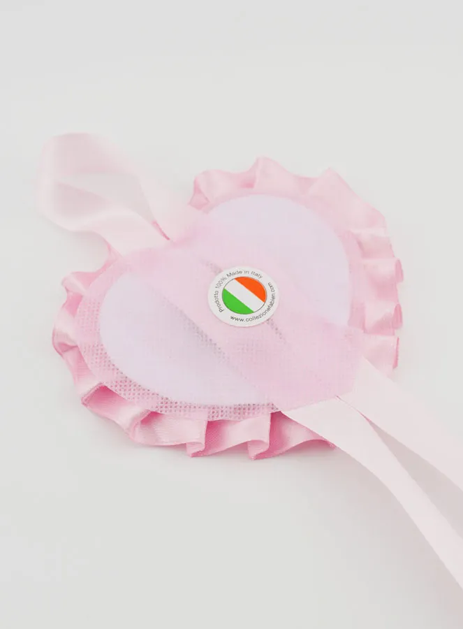 Christening Gift - Cradle Medal with Heart Angel Lantern (pic 4)