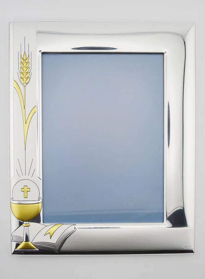 Communion Gift - Wheat Ear Photo Frame (pic 1)