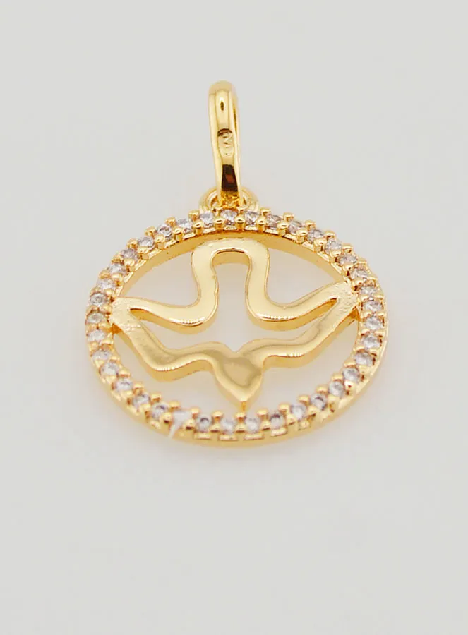 Openwork Confirmation Medal 15mm - Holy Spirit (pic 2)