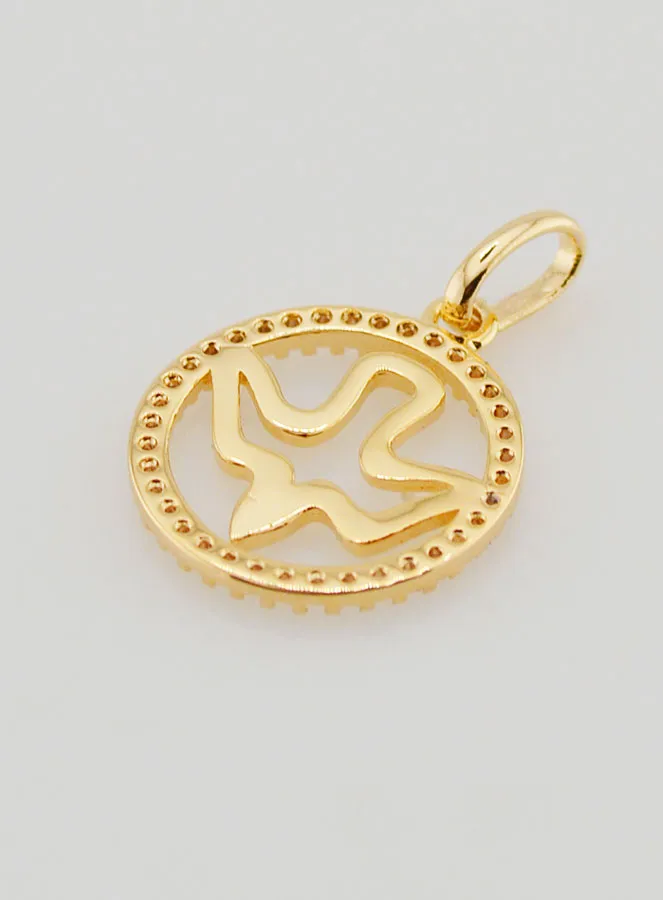 Openwork Confirmation Medal 15mm - Holy Spirit (pic 4)