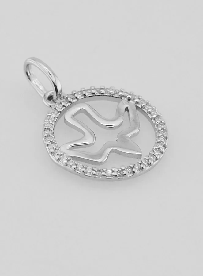 Openwork Confirmation Medal 15mm - Holy Spirit (pic 3)