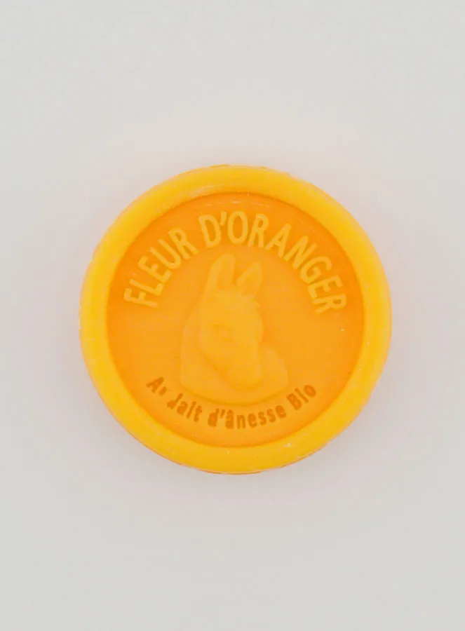 Organic Donkey Milk Soap 25g - Orange Blossom (pic 1)