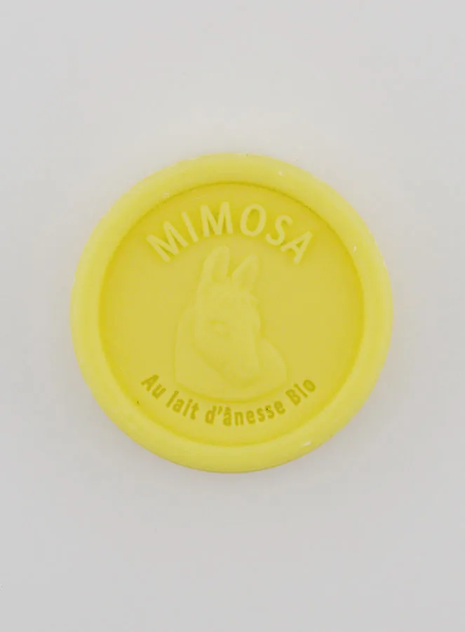 Soap with Organic Donkey Milk and Mimosa - 25g (pic 1)