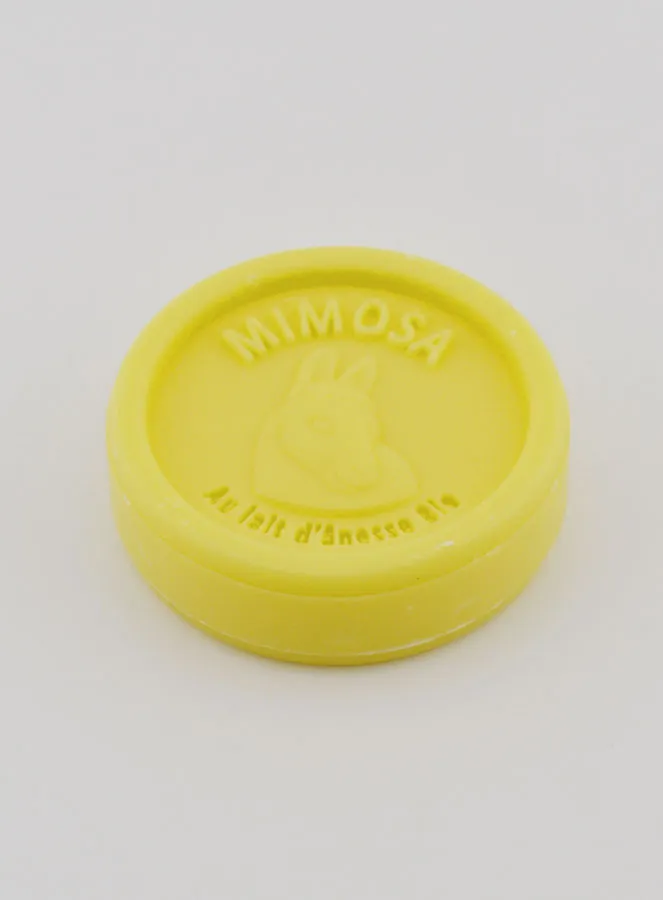 Soap with Organic Donkey Milk and Mimosa - 25g (pic 3)