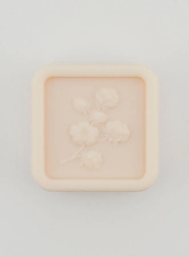 Olive Oil Soap with Cotton Flower - 25g (pic 1)