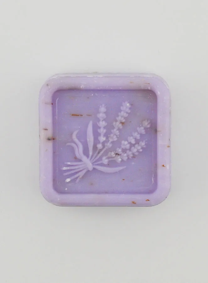 Olive Oil Soap with Exfoliating Lavender - 25g (pic 1)
