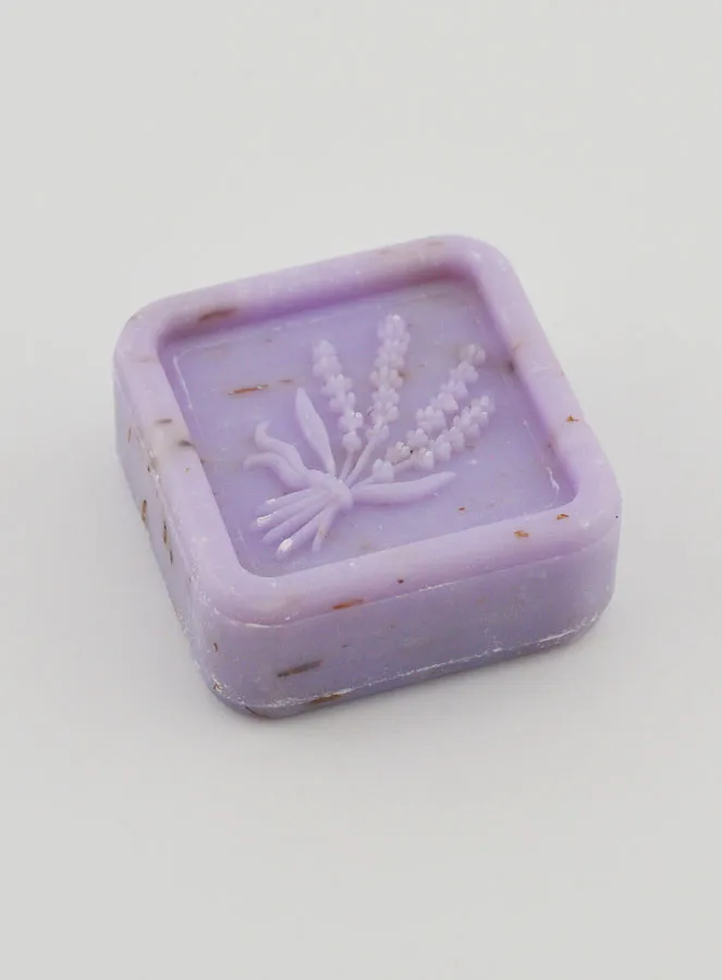 Olive Oil Soap with Exfoliating Lavender - 25g (pic 3)