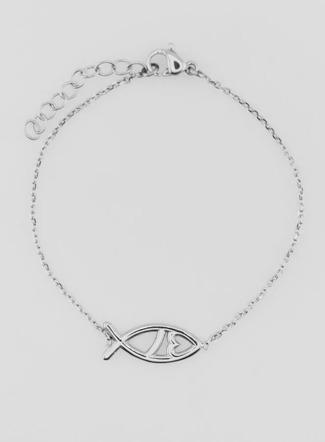 Religious Bracelet Ichtus - 925 Silver (pic 1)